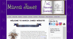 Desktop Screenshot of marciajames.net